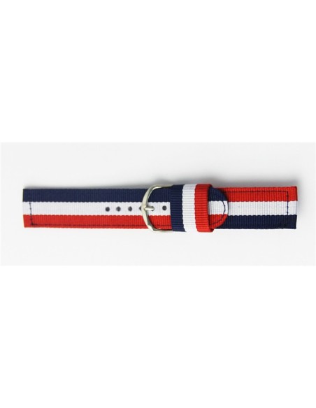 Bracelet Nylon Tricolore pour Apple Watch