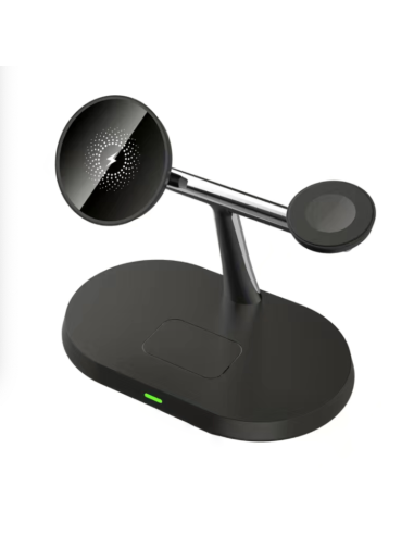 Support de Recharge Magsafe 3 en 1 - La Solution de Nuit Parfaite pour Vos Appareils