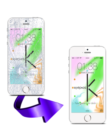 Forfait Réparation remplacement écran iPhone 5S