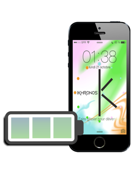 Remplacement batterie iPhone 5S