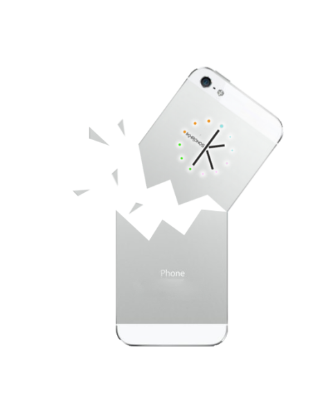 Réparation coque arière alluminium iPhone 5S